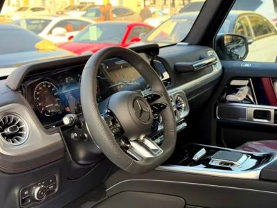 2026 Mercedes-Benz G-Class G 63 AMG 4.0 Litres V8 Petrol Engine White Red SUV Korean Specs