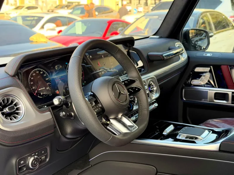 2026 Mercedes-Benz G-Class G 63 AMG 4.0 Litres V8 Petrol Engine White Red SUV Korean Specs