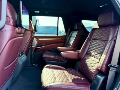 2025 Cadillac Escalade Sport Platinum 8 Cylinders Petrol Engine Black Red SUV GCC Specs