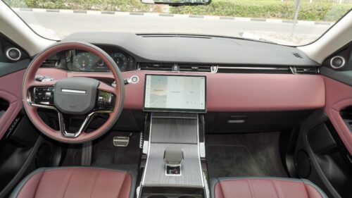 2025 Land Rover Range Rover Evoque SE P250 Dynamic 4 Cylinders Petrol BLUE Red SUV
