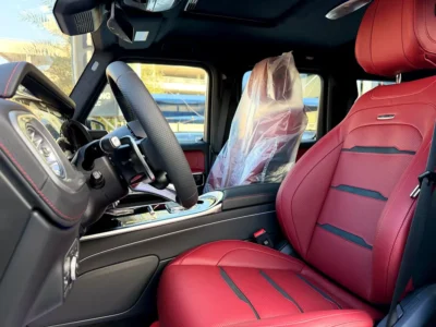 2026 Mercedes-Benz G-Class G 63 AMG 4.0 Litres V8 Petrol Engine White Red SUV Korean Specs