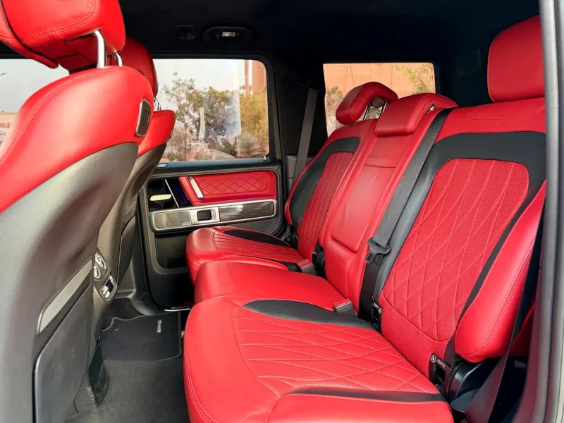 2022 Mercedes-Benz G-Class G 63 AMG 4.0 Litres V8 Petrol Engine Blue Red SUV GCC Specs