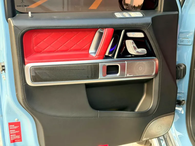 2022 Mercedes-Benz G-Class G 63 AMG 4.0 Litres V8 Petrol Engine Blue Red SUV GCC Specs
