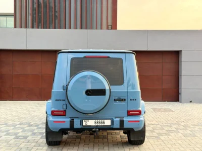 2022 Mercedes-Benz G-Class G 63 AMG 4.0 Litres V8 Petrol Engine Blue Red SUV GCC Specs