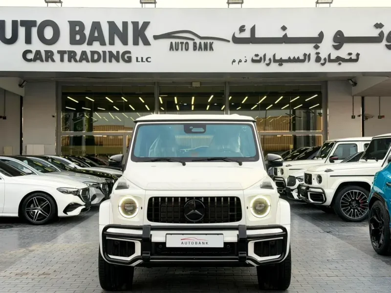 2026 Mercedes-Benz G-Class G 63 AMG 4.0 Litres V8 Petrol Engine White Red SUV Korean Specs