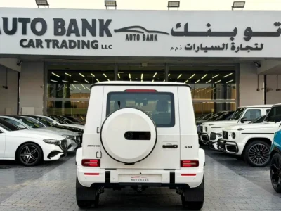 2025 Mercedes-Benz G-Class G 63 AMG 4.0 Litres V8 Petrol Engine White Red SUV Korean Specs