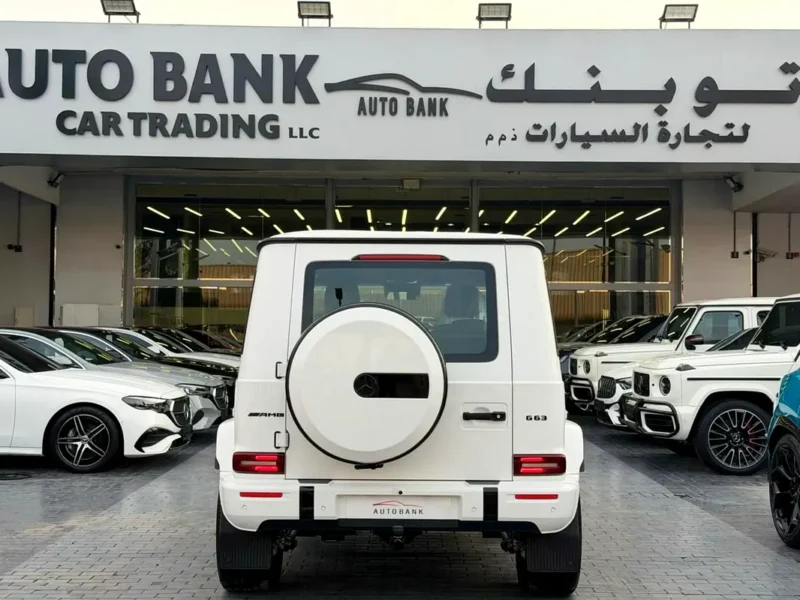2025 Mercedes-Benz G-Class G 63 AMG 4.0 Litres V8 Petrol Engine White Red SUV Korean Specs