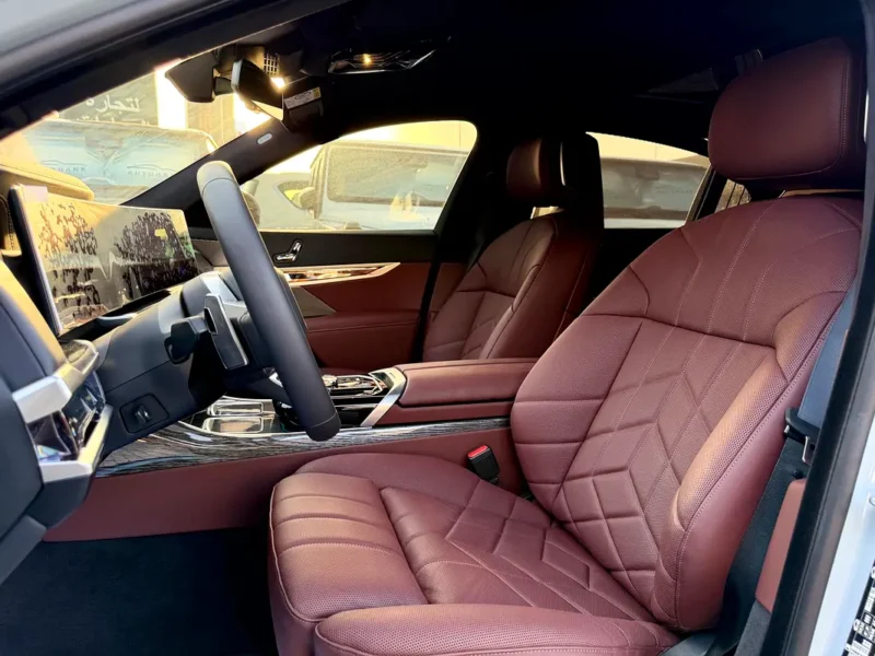 2026 BMW 7-Series 735i 6 Cylinders Petrol Engine Grey Maroon Sedan GCC Specs Automatic