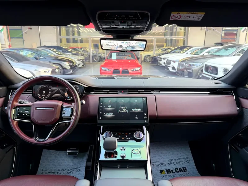 2023 Land Rover Range Rover Sport P400 Dynamic HSE 6 Cylinders Engine Black Red SUV GCC