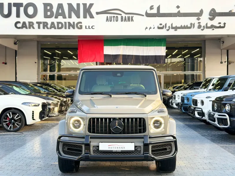 2023 Mercedes-Benz G-Class G 63 AMG 4.0 Litres V8 Petrol Engine Grey White SUV GCC Specs