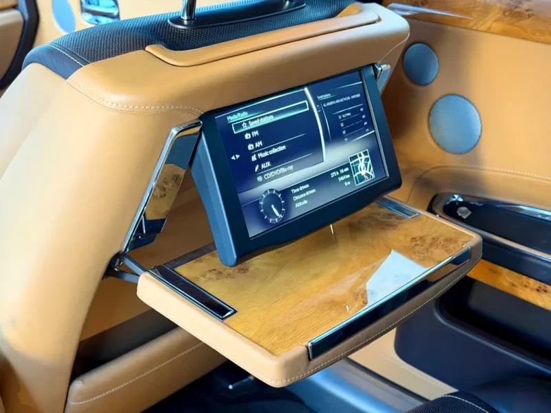 2018 Rolls-Royce Ghost Standard 12 Cylinders Petrol Engine White Brown Sedan GCC Specs