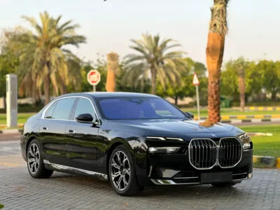 2025 BMW 7-Series 735i 6 Cylinders Petrol Engine Black Brown Sedan GCC Specs