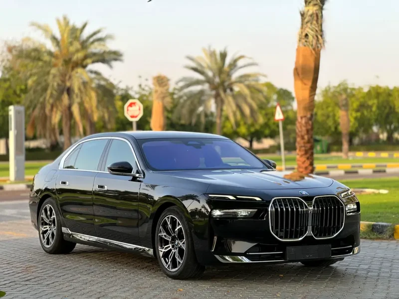 2025 BMW 7-Series 735i 6 Cylinders Petrol Engine Black Brown Sedan GCC Specs