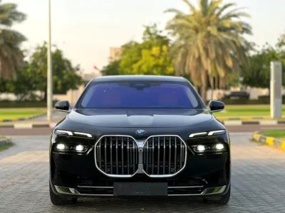 2025 BMW 7-Series 735i 6 Cylinders Petrol Engine Black Brown Sedan GCC Specs