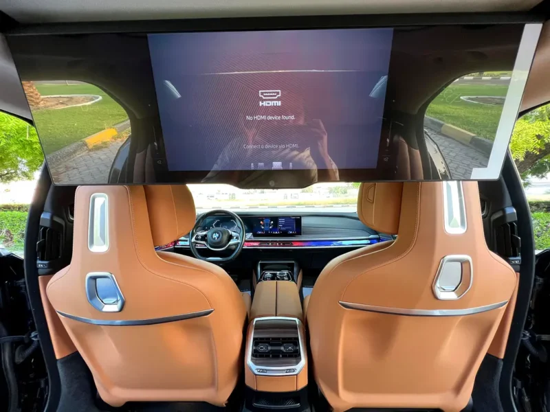 2025 BMW 7-Series 735i 6 Cylinders Petrol Engine Black Brown Sedan GCC Specs