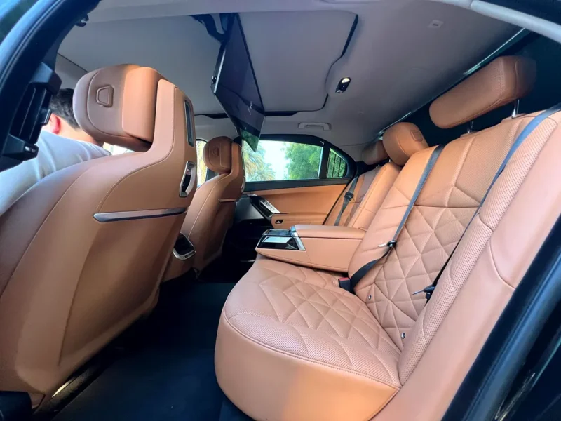 2025 BMW 7-Series 735i 6 Cylinders Petrol Engine Black Brown Sedan GCC Specs