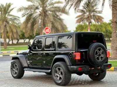 2018 Jeep Wrangler Sport 6 Cylinders Petrol Engine Black Grey SUV GCC Spec