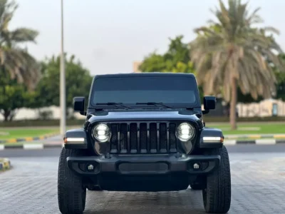 2018 Jeep Wrangler Sport 6 Cylinders Petrol Engine Black Grey SUV GCC Spec
