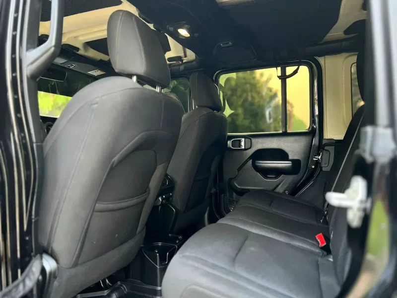 2018 Jeep Wrangler Sport 6 Cylinders Petrol Engine Black Grey SUV GCC Spec
