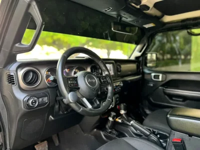 2018 Jeep Wrangler Sport 6 Cylinders Petrol Engine Black Grey SUV GCC Spec