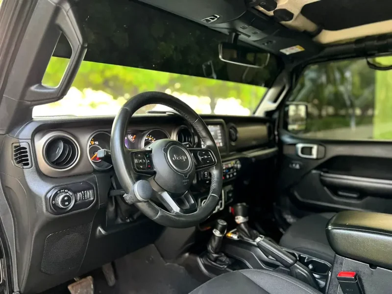 2018 Jeep Wrangler Sport 6 Cylinders Petrol Engine Black Grey SUV GCC Spec