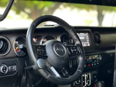 2018 Jeep Wrangler Sport 6 Cylinders Petrol Engine Black Grey SUV GCC Spec