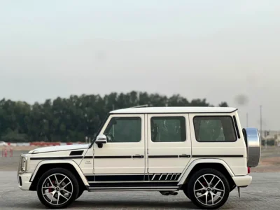 2005 Mercedes-Benz G-Class G 500 8 Cylinders Petrol Engiine White Brown SUV