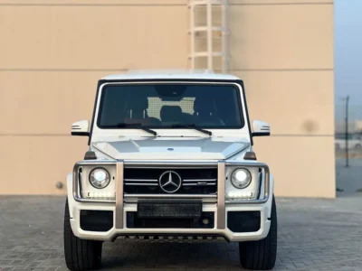 2005 Mercedes-Benz G-Class G 500 8 Cylinders Petrol Engiine White Brown SUV