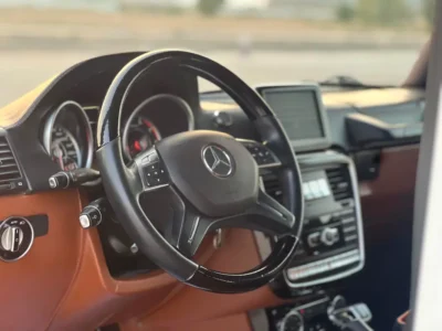 2005 Mercedes-Benz G-Class G 500 8 Cylinders Petrol Engiine White Brown SUV