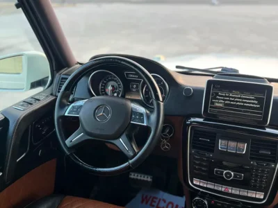 2005 Mercedes-Benz G-Class G 500 8 Cylinders Petrol Engiine White Brown SUV