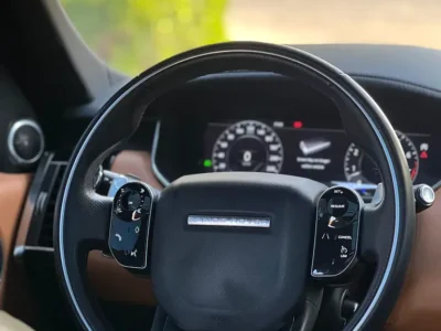 2018 Land Rover Range Rover Sport HSE 6 Cylinders Petrol Engine White Beige SUV GCC Specs