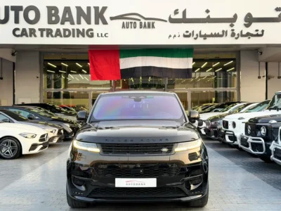 2023 Land Rover Range Rover Sport P400 Dynamic HSE 6 Cylinders Engine Black Red SUV GCC