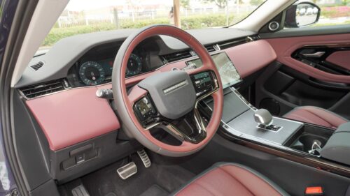 2025 Land Rover Range Rover Evoque SE P250 Dynamic 4 Cylinders Petrol BLUE Red SUV