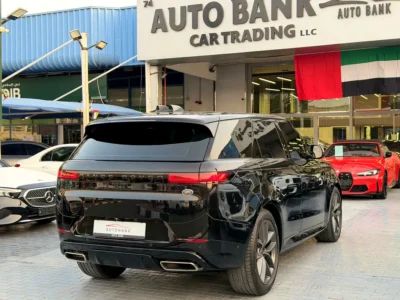 2023 Land Rover Range Rover Sport P400 Dynamic HSE 6 Cylinders Engine Black Red SUV GCC