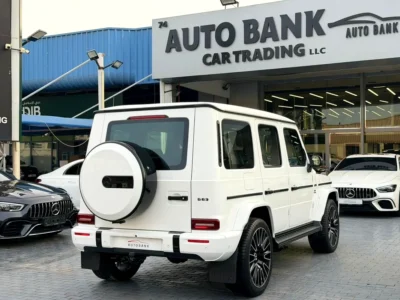 2025 Mercedes-Benz G-Class G 63 AMG 4.0 Litres V8 Petrol Engine White Red SUV Korean Specs