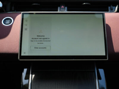 2025 Land Rover Range Rover Evoque SE P250 Dynamic 4 Cylinders Engine Silver Red SUV