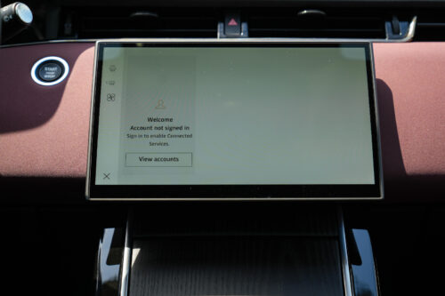 2025 Land Rover Range Rover Evoque SE P250 Dynamic 4 Cylinders Engine Silver Red SUV