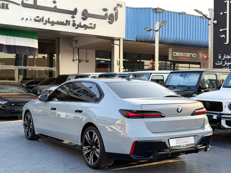 2026 BMW 7-Series 735i 6 Cylinders Petrol Engine Grey Maroon Sedan GCC Specs Automatic