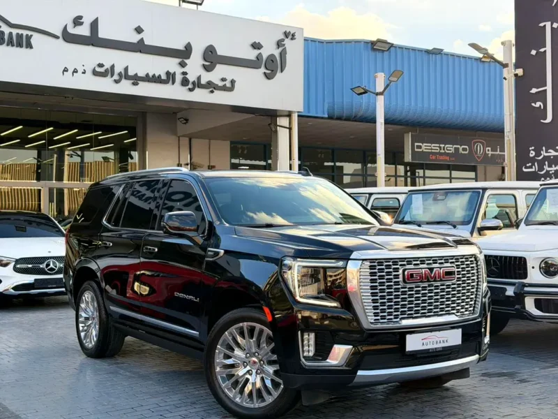 2024 GMC Yukon Denali 8 Cylinders Petrol Engine Black Brown SUV GCC Specs Automatic