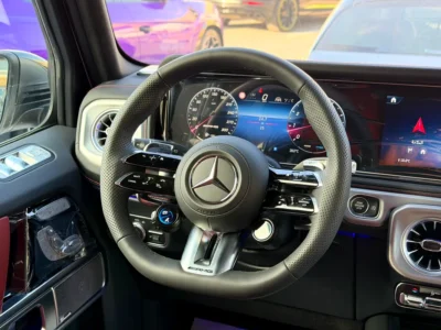 2025 Mercedes-Benz G-Class G 63 AMG 4.0 Litres V8 Petrol Engine White Red SUV Korean Specs