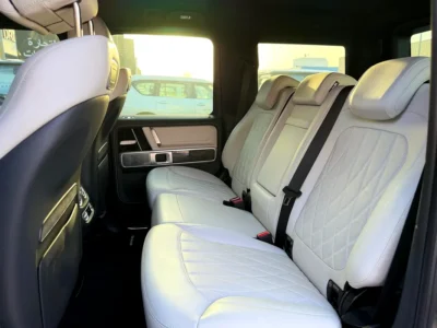 2023 Mercedes-Benz G-Class G 63 AMG 4.0 Litres V8 Petrol Engine Grey White SUV GCC Specs