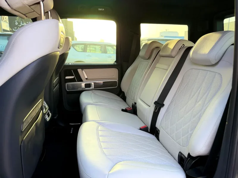 2023 Mercedes-Benz G-Class G 63 AMG 4.0 Litres V8 Petrol Engine Grey White SUV GCC Specs