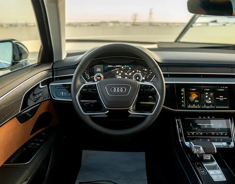 2026 Audi A8 A8L Quattro 6 Cylinders Petrol Engine Black Brown Sedan GCC Specs