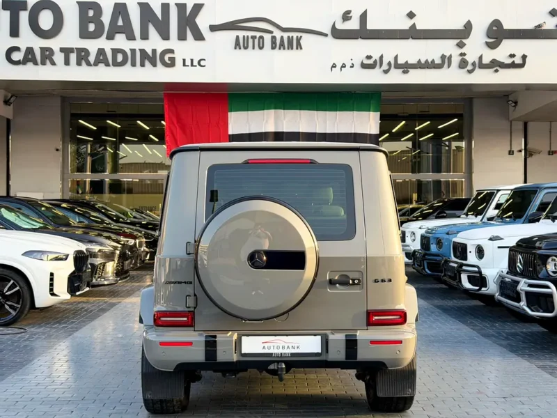 2023 Mercedes-Benz G-Class G 63 AMG 4.0 Litres V8 Petrol Engine Grey White SUV GCC Specs