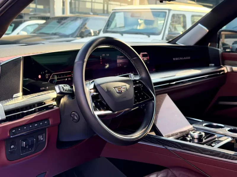 2025 Cadillac Escalade Sport Platinum 8 Cylinders Petrol Engine Black Red SUV GCC Specs