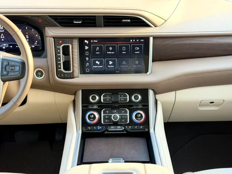 2024 GMC Yukon Denali 8 Cylinders Petrol Engine Black Brown SUV GCC Specs Automatic