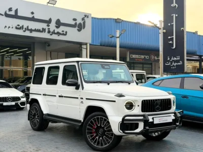 2026 Mercedes-Benz G-Class G 63 AMG 4.0 Litres V8 Petrol Engine White Red SUV Korean Specs