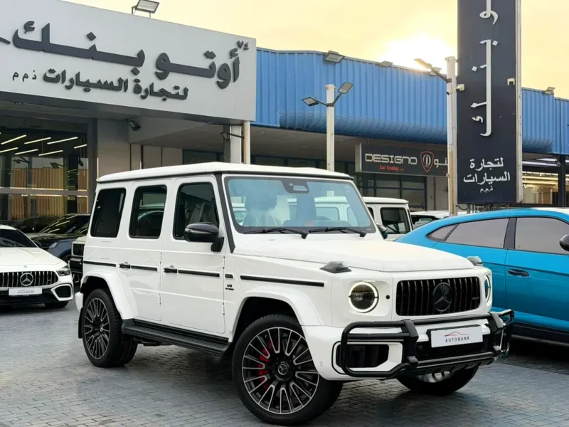 2026 Mercedes-Benz G-Class G 63 AMG 4.0 Litres V8 Petrol Engine White Red SUV Korean Specs