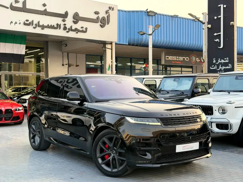 2023 Land Rover Range Rover Sport P400 Dynamic HSE 6 Cylinders Engine Black Red SUV GCC