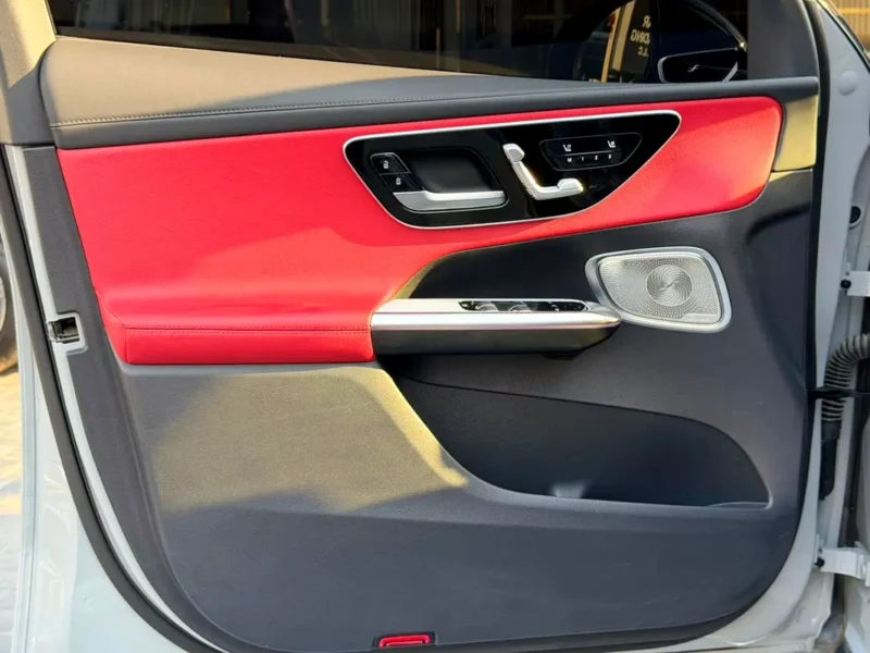 2025 Mercedes-Benz GLC 200 4 Cylinders Petrol Engine Grey Red Coupe GCC Specs